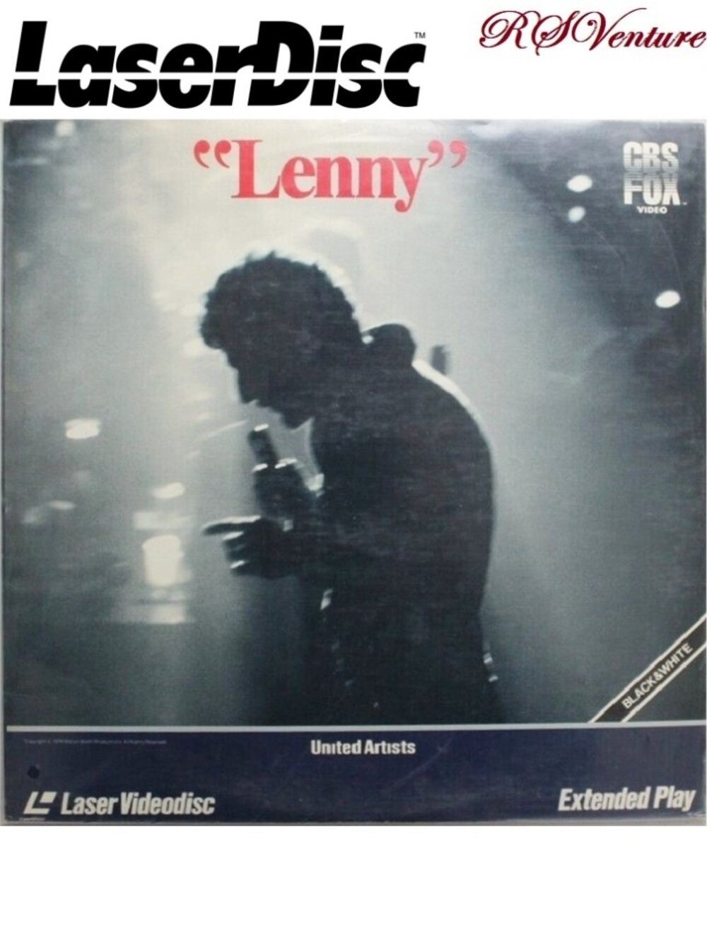 LaserDisc Film "LENNY"